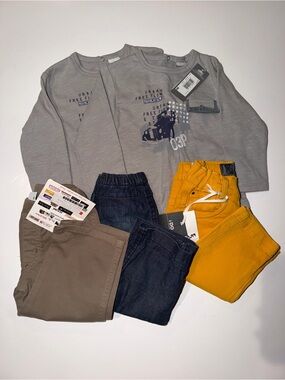 NWT Baby Boy 9 Month Fall Outfit Bundle | 5pc Lot | 3Pommes iDO